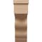Ekena Millwork 12"W x 24"D x 36"H Classic Highland Rough Cedar Woodgrain TimberThane Corbel, Primed Tan CORUR12X24X36HLDRCPR - alternate 4